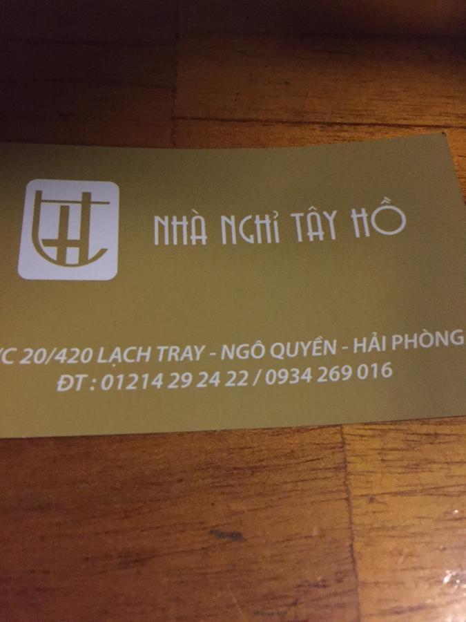 האי פונג Motel Tay Ho מראה חיצוני תמונה